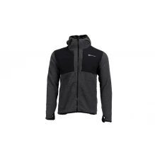 Hoodie FZ Mens Black/Grey