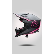 Jethwear Force Helmet - Black/Pink
