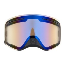 AMOQ Vision Vent+ Dubbellins Magnetic (WITH NOSEGUARD) - Blue Mirror
