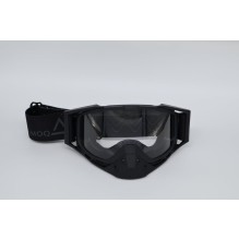 AMOQ Barnesnøbriller Svart-Grå, Klare Linser