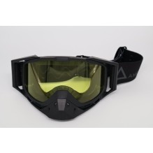 AMOQ Barnesnøbriller Svart-Grå, Gult Glass