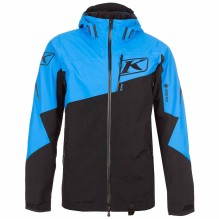 Klim Storm Jacket XL Electric Blue Lemonade - Black