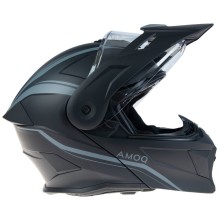 AMOQ Ballast Hjälm med elvisir Svart/grå