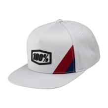 100%, CORNERSTONE Snapback Hat, VUXEN, GRÅ