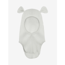 Huttelihut Balaclava Ears Wool Rib - Tofu