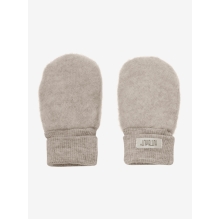 Mittens Wool Fleece - Camel Melange