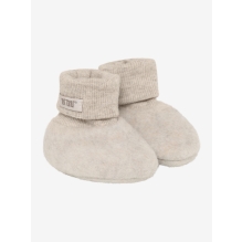 Footies Wool Fleece - Caramel Melange