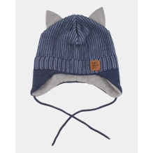 Kattnakken Baby Lue merinoull - Midnatt