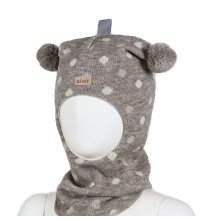 Hood, KIVAT label, wo, beige U/vanilla U