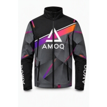 AMOQ Apex V2 Racing Jacka Svart/Grå/Violet